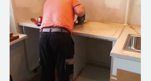 Сборка кухонного гарнитура. Канск